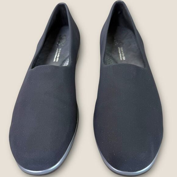 SAS Bliss Wedge Heel Pumps Tripad Comfort Shoes Slip On Casual Size 10.5 Black - Picture 3 of 13